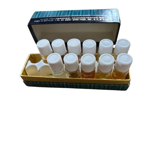Avon Fragrances Demonstrator No. 1 Sample Kit 3 Missing All Less Than Full - Picture 2 of 7